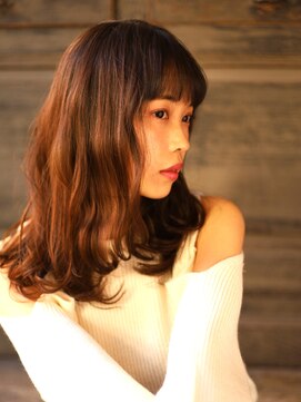 グラス(grass) ブルベサマー　カジュアルウェーブ　セミロング