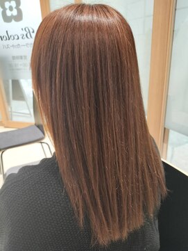 ビーズカラー イオンタウン米沢駅前店 ソーレカラー ピンクベージュ12/1