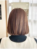 大人綺麗な内巻きボブ