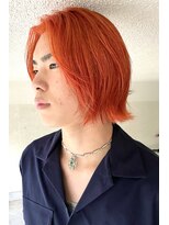 ナループロアオハナ(Nalu pu loa ohana) オレンジカラー/ブリーチカラー/ダブルカラー/ハイトーンカラー