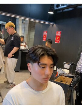 フランクスバーバー アンド ビアークラブ(FRANK'S BARBER and BEER CLUB) マレットヘア