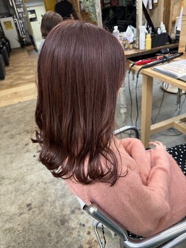 ウィークエンド(WEEKEND) ブリーチなしダブルカラー+カット+トリートメント【￥13800】