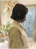 【Cuna】ボブパーマ_クリームパーマ_コテ巻き風パーマ