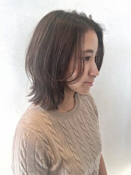 コアドゥラメール(CORE de la mer)の写真/髪のお悩みや白髪ぼかしであなたに似合うカラーを実現！トレンドをおさえた透明感のある髪色へ◎