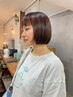 カット＋デザインカラー+ケアTR￥13200