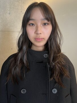 ナループロア ルームー(Nalu pu loa ROOMOO) ロングウルフ/レイヤーカット/ハッシュカット