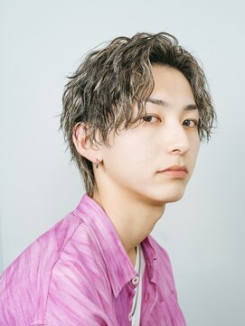 オーシャントーキョー(OCEAN TOKYO) メンズパーマツイスパ波巻きスパイラルマッシュセンターパート