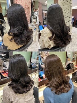 アピッシュ ギンザ(apish ginza) tomo髪質改善/コテ巻きパーマ/デジタルパーマ/前髪パーマ