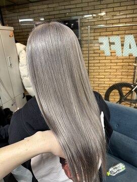 ラフ 難波店(LAFF) #前髪#アンブレラカラー#こなれミディ#イメチェン