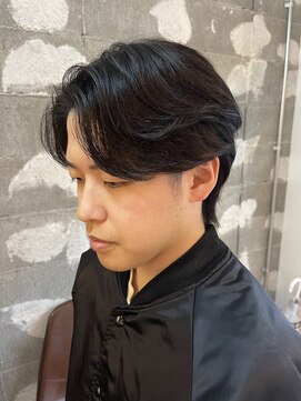 ソワ 四日市(soie) 【soie井上】フェザーパーマ/ツーブロック