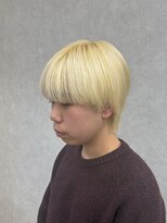 ローム 北花田店(Rome)&nbsp;ブロンドマッシュウルフ