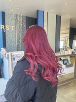 コワファースト 大分(COIFF1RST) ハイトーン!ブリーチありのピンクカラー