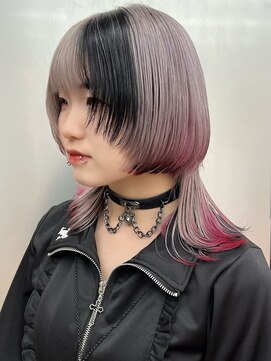 パークレーン アイス イヴェン(park lane ICI yeven) ダブルカラーハイトーンデザインカラーブリーチYUKI