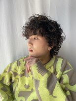 イトシテ&nbsp;プードルパーマ×ハイライト