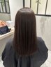 似合わせカット＋カラー＋髪質改善トリートメント＋ヘッドスパ ￥17500