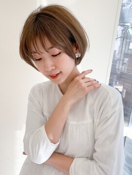 ハピネス 西大寺店(Happiness) 【20代・30代奈良】まとまり艶ショートボブ/髪質／うるは