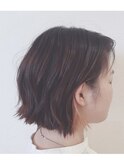 切りっぱなしボブ