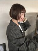 ミニボブ レイヤー 前髪あり