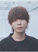 マッシュウルフ/ニュアンスパーマ/メンズウルフ/ウルフカット
