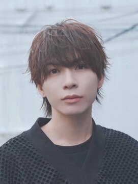 ポプルス(popls) マッシュウルフ/ニュアンスパーマ/メンズウルフ/ウルフカット