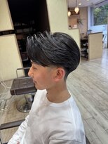 ヘア ロンドン カフェ(HAIR LONDON CAFE)&nbsp;毛流れサイドパート