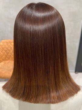 シャルムバイケンジ(Charm.by KENJE) 銀座髪質改善レイヤーカット白髪ぼかしハイライト縮毛矯正有楽町