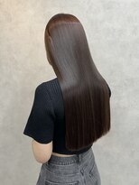 ユエ(YUE)&nbsp;失敗しない縮毛矯正/－5歳の美髪へ/ワンレン