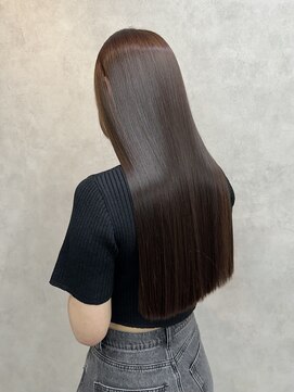 ユエ(YUE) 失敗しない縮毛矯正/－5歳の美髪へ/ワンレン