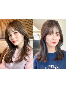 一人ひとりの骨格に合うレイヤーカットはTRESSにお任せ♪ナチュラル・大人可愛い印象で小顔効果も◎