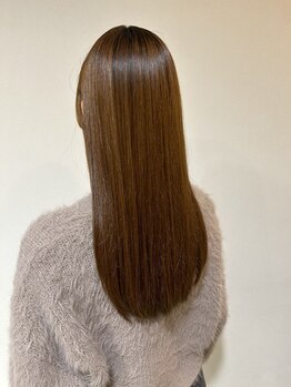 美容室もん ぷちの写真/【大人女性のための髪質改善サロン】縮毛矯正や白髪ぼかしハイライト等お得なメニュー多数♪お子さま同伴可