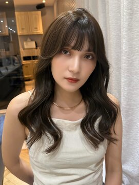 ジーナ 福岡天神(Zina) ミディアムヘア/暗めカラー/デザインカラー/髪質改善