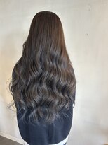 ムード マグ レーベル 南松本(MOOD Mag Label)&nbsp;秋映え◎ブリーチなし透明感グレージュ×くびれミディ