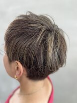 レヴィア(REVIA)&nbsp;白髪ぼかしハイライトブリーチミルクティーベージュ