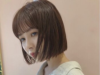 アロア 横浜(Aloa)の写真/360度どこから見てもキレイなシルエット★【カット+Purifica 3stepトリートメント￥5000】[横浜/横浜駅]