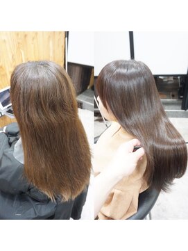 ヘアテリア リュウ 大塚(hair teria ryu) 縮毛矯正/髪質改善縮毛矯正/前髪縮毛矯正/表面ハーフ矯正