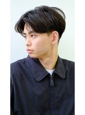 大人刈り上げセンターパート