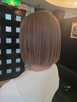 フォックス 四日市店(FOX)&nbsp;透明感ラテベージュ/ミディアムボブ/ストレート