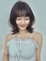 ロンドネートゥル 新潟(Lond naitre)&nbsp;ダークアッシュ/似合わせカット/レイヤーカット(新潟/万代）