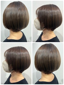 グルグル 新小岩店(GULGUL) ☆グレージュカラーのショートで透明感