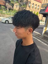 一鳳庵　【イオアン】&nbsp;テーパーフェード　波巻きツイストスパイラル