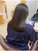 地毛風髪質改善ストレート☆