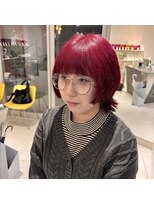 ステラ ヘア デザイン サロン(STELLA hair design salon) ショートウルフのハイトーンカラー Y