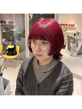 ステラ ヘア デザイン サロン(STELLA hair design salon) ショートウルフのハイトーンカラー Y