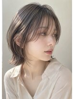 ラベストオイケ(LOVEST OIKE) 【LOVESTOIKE】ナチュラル外ハネボブ×透明感グレージュ