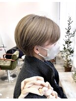 ジュノ イオン鹿児島店(Juno) 丸みショートマッシュ