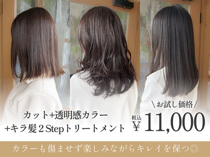 マーブル ヘアー(marble hair)の写真