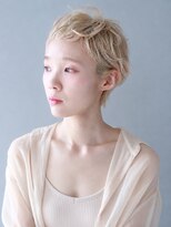 ザビー(THE B)&nbsp;本八幡×ベリーショートマッシュウルフ×ケアブリーチ×ブロンド