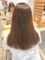 フィゼル 梅田茶屋町(fizelle)&nbsp;髪質改善×柔らかベージュ