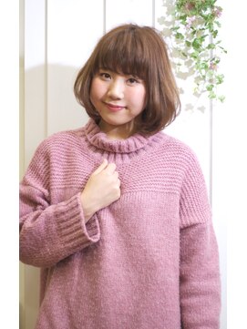 アルターリール(aL ter Rire) ナチュラルボブ×フレンチモーブアッシュ【aL-ter Rire尚平】