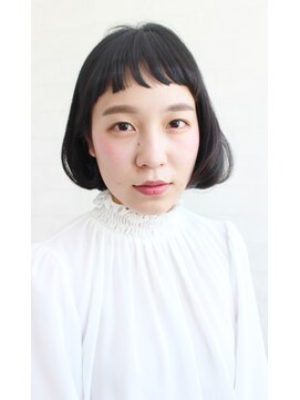 ココ 鷹匠(COCO) フレンチBob ストレート/白髪染め/ヘッドスパ/リタッチ